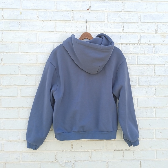 Sweaty Betty Full Zip Hoodie Blue Size 8 - Picture 2 of 9
